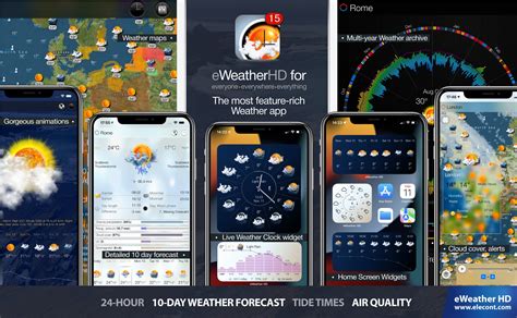 eWeather HD: the most informative weather (wetter, meteo, погода) app ...