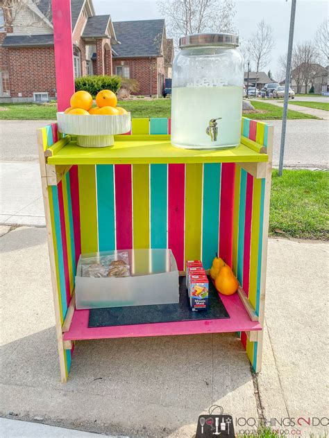 Folding Lemonade Stand - 100 Things 2 Do