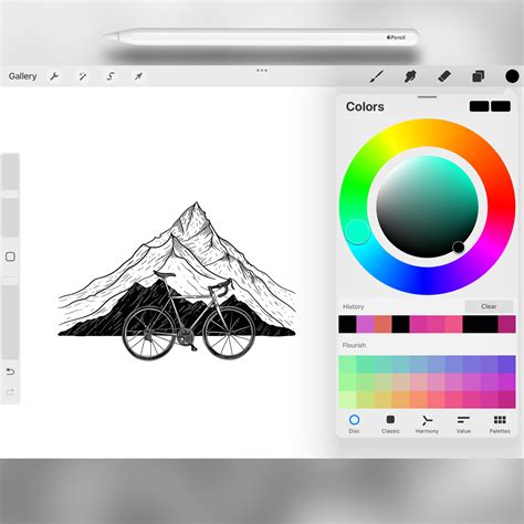 Procreate Landscape Tutorial Mountains 的图像结果