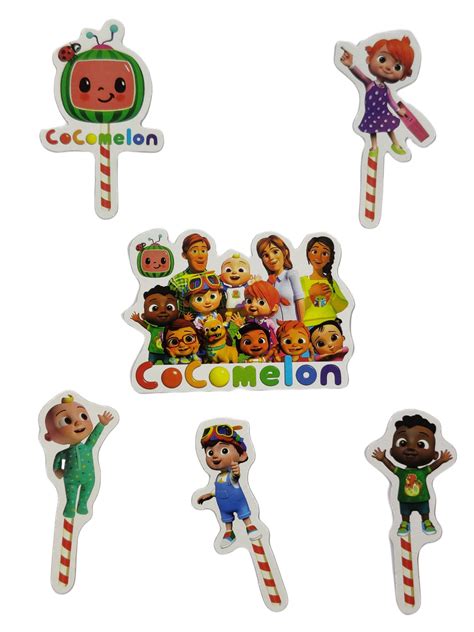 Cocomelon Theme Topper PT022 – Bakeworld Retails Pvt Ltd