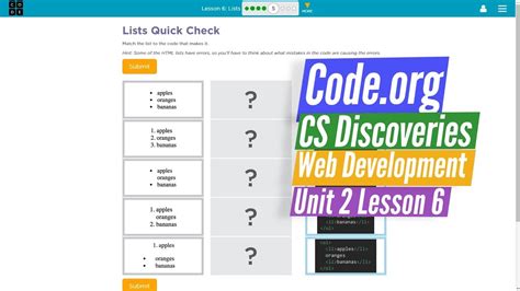 Code.org Level 6 Lesson 8 的图像结果