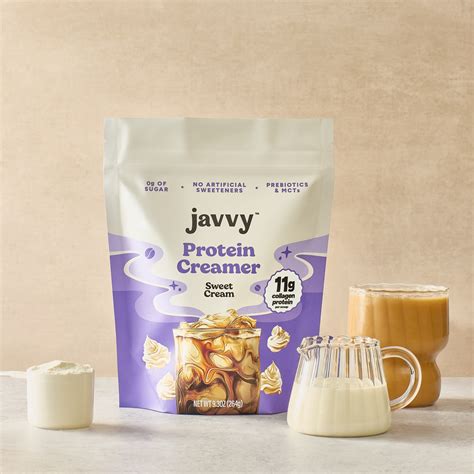 Sweet Cream Protein Creamer | Javvy Coffee