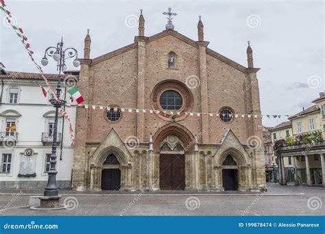 The Church of San Secondo in Asti Stock Photo - Image of building, asti ...