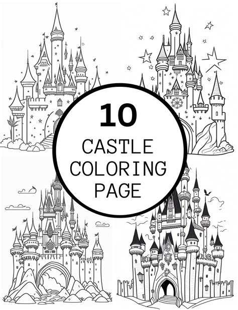 Castle Coloring Pages
