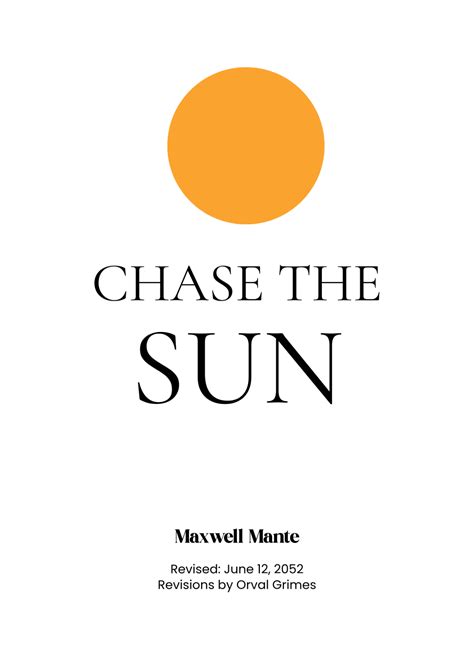 Image result for Script Cover Page