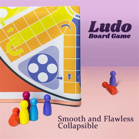 JstFrU 20 Inches Ludo Board Game,2-6 Players Ludo Game for India | Ubuy