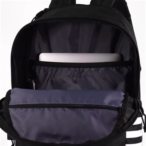 adidas Classic 3-Stripes 5 Backpack - Black | Free Shipping with ...