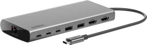 Belkin Universal USB-C 8-in-1 Dual Display Core Hub with 4K Dual ...