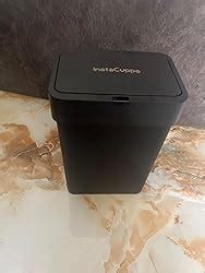 InstaCuppa Automatic Touchless Motion Sensor Dustbin – Quick Open, Soft ...