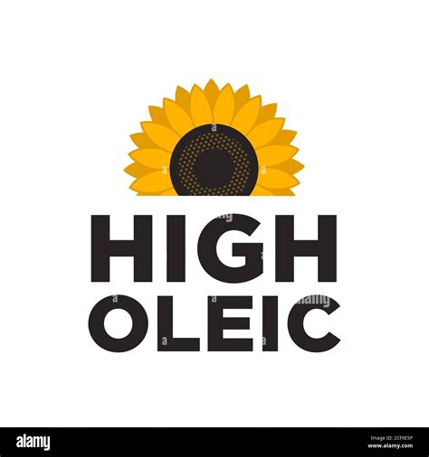 Sunflower Oil icon. High Oleic symbol Stock Vector Image & Art - Alamy