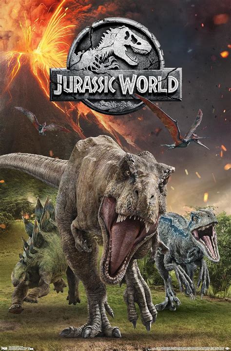 Trends International Jurassic World: Fallen Kingdom - Group Wall Poster ...