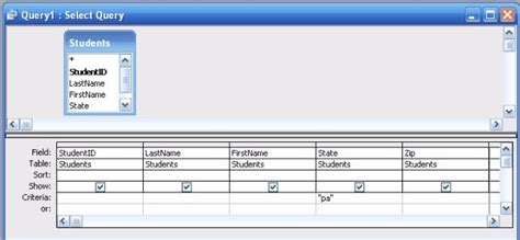 Image result for Access Multi Table Queries