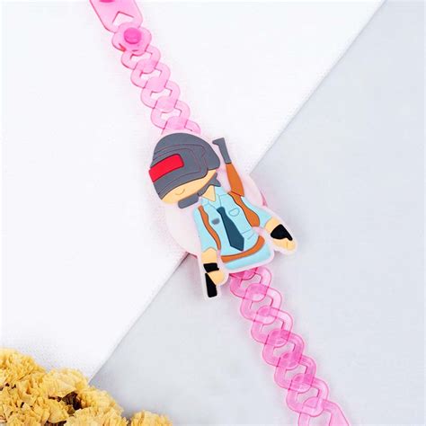 Send Pubg Lighting Rakhi with KitKat Online - RKH23-110926 | Giftalove