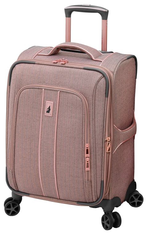 Buy LONDON FOGNewcastle Softside Expandable Spinner Luggage, Rose ...