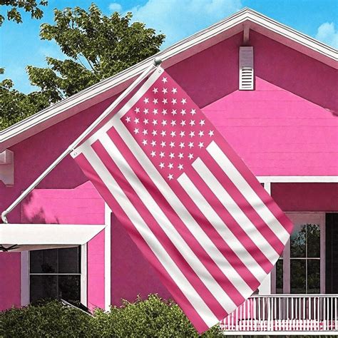 Pink American Flag Standard United States Flag, 3x5ft USA Polyester ...