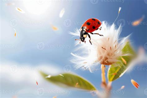 Image result for Ladybug Insect Flying