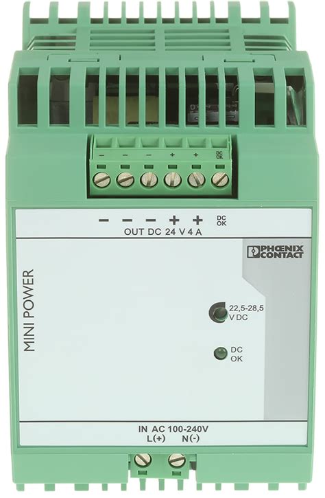 2938837 Phoenix Contact | Phoenix Contact MINI-PS-100-240AC/24DC/4 ...