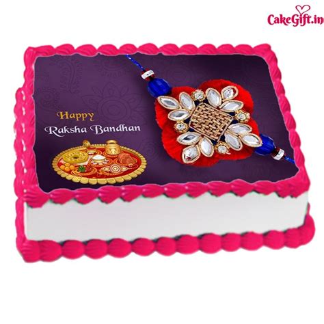 Send Rakhi Cake On Rakshabandhan, Order Online Rakhi Cake On ...