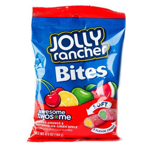 JOLLY RANCHER BITES - AWESOME TWOSOME 184G – Tom's Confectionery Warehouse