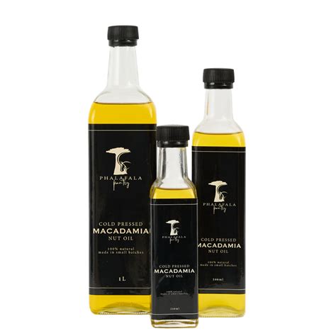 Cold Pressed Macadamia Oil – Phalafala Safaris