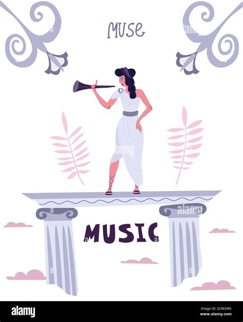 Greek mythology muse of tragedy and drama, theater and music, Greek ...