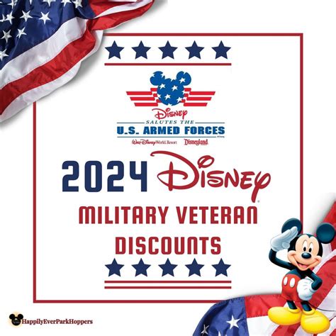 2024 Disney Military Veteran Discounts - Happily Ever Park Hoppers