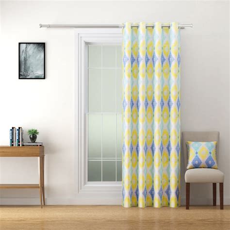Buy SWAYAM Sigma 1Pc Printed Room Darkening Door Curtain from Swayam at ...