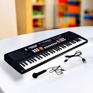 Kid Kraze 61-Keys Musical Keyboard Piano with Mic for Kids Analog ...