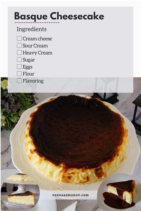 Cheesecake Basque Recette 的图像结果