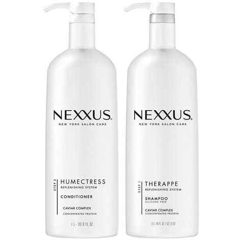 Nexxus Shampoo and Conditioner Therappe Humectress (Set of 2)for Dry Hair Silicone-Free ...