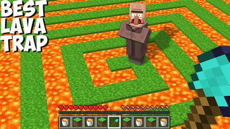 Image result for Minecraft Lava Trap Tutorial