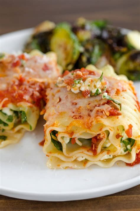 Recipe: Spinach Lasagna Roll Ups   Kitchn