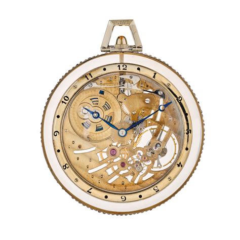 Montre gousset Squelette | La collection Van Cleef & Arpels