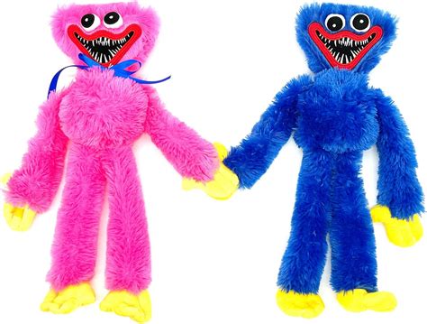 Buy 15.7-inch Poppy Playtime Huggy wuggy Plush Blue Cartoon Plush Toy ...