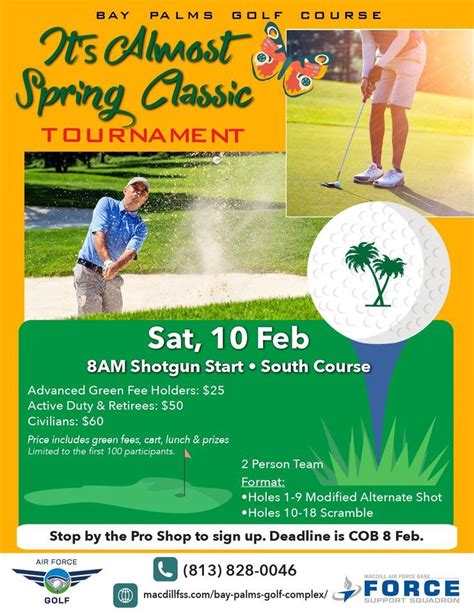 Its Almost Spring Classic Golf Tournament on MacDill Air Force Base ...