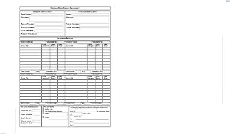 Image result for Time4Learning Transcript Template