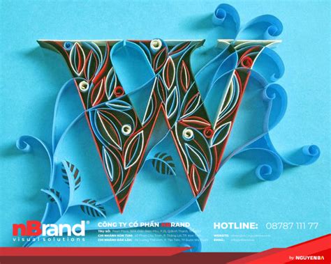 Bộ chữ cái tuyệt đẹp bằng giấy của Sabeena Karnik - Công ty in ấn Kon Tum