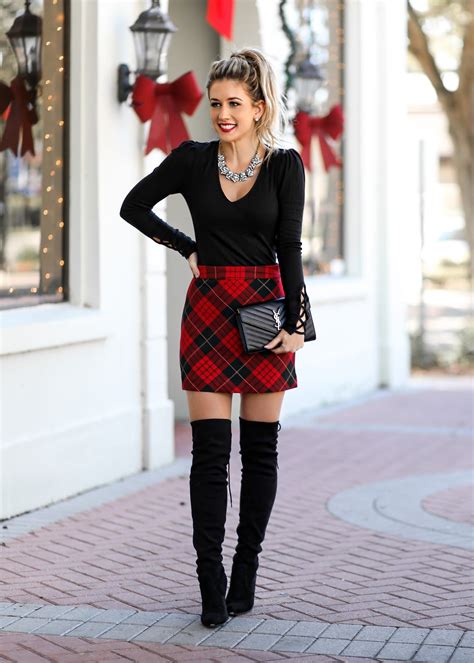 Plaid Skirt Outfit Ideas For 2023 – ADDICFASHION