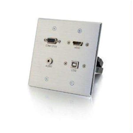 Cb Distributing Hdmi, Vga, 3.5mm And Usb Pass-through Wall Plate ...
