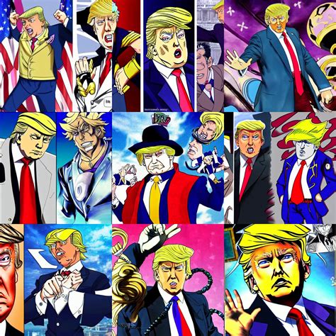 Donald Trump Anime