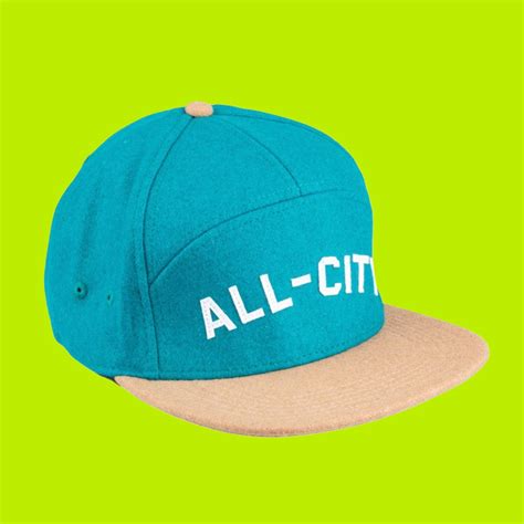【ALL-CITY】CHOME DOME 3.0 CAP (CYAN/WHITE/CAMEL) | Humhumhug Online Shop