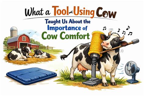 What a Tool-Using Cow Taught Us About the Importance of Cow Comfort ...