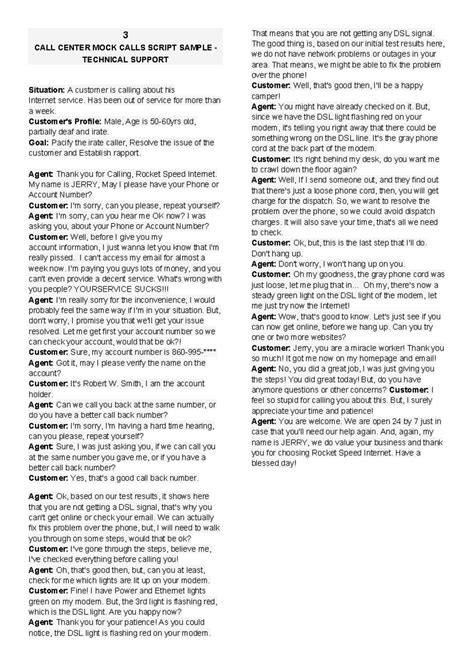 Image result for Sample Call Center Script Technical Support