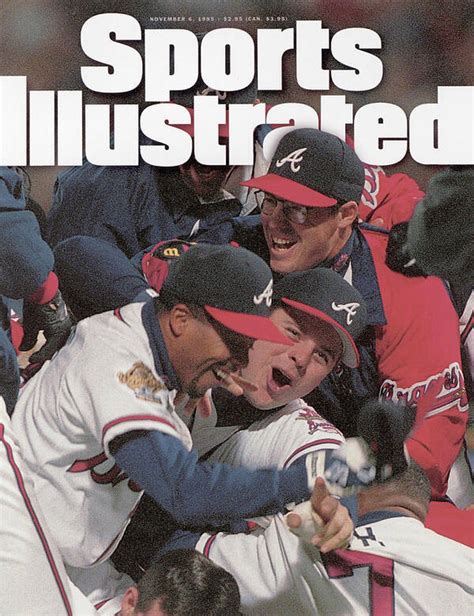Atlanta Braves, 1995 World Series Sports Illustrated Cover Poster by ...