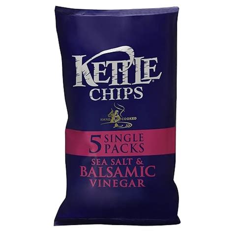 Buy Kettle Chips Sea Salt & Balsamic Vinegar Crisps 5 X 30G Online at ...