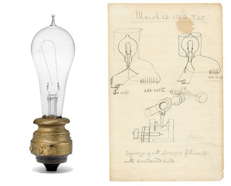 Edison Light Bulb Invention Process 的图像结果