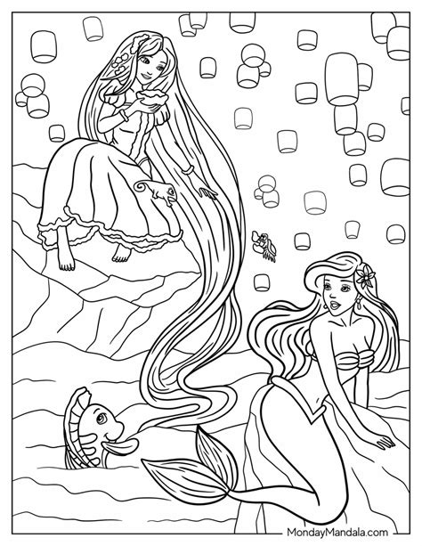 Coloring Pages Disney Princesses Online [2025]