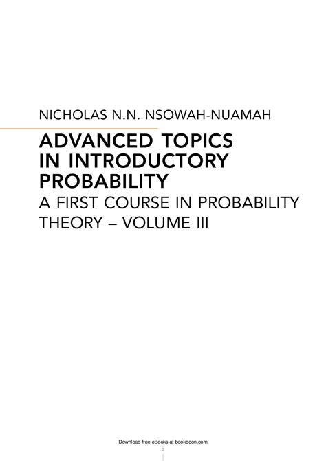 Image result for Advanced Probability Interesting Topics