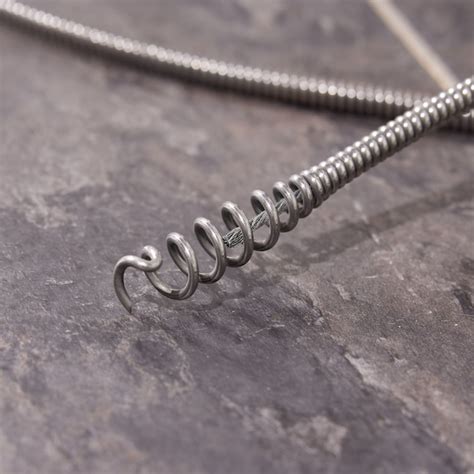 General Wire 1/4-in x 25-ft Galvanized Wire Hand Auger for Drain 25HE1 ...