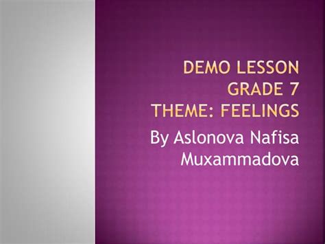 Image result for Demo Class Sample